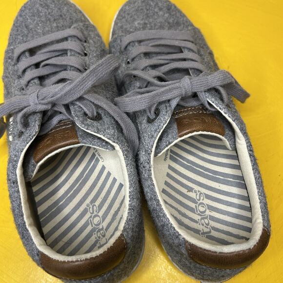 Taos Star Burst Shoes Gray Wool Comfort Casual Walking Sneakers Women’s Size 9 - Picture 14 of 16